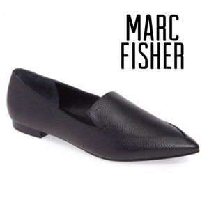 NWT MARC FISHER LTD ZURRI LEATHER POINTED LOAFER